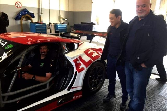 Boris, Giovanni and Ernst with C7 GT3/R