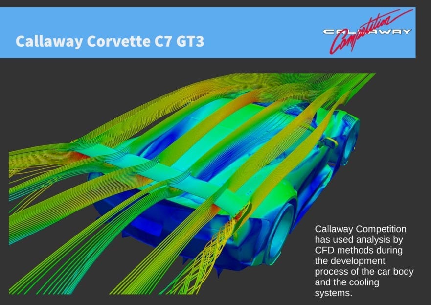Callaway Corvette C7 GT3-R CFD Analysis