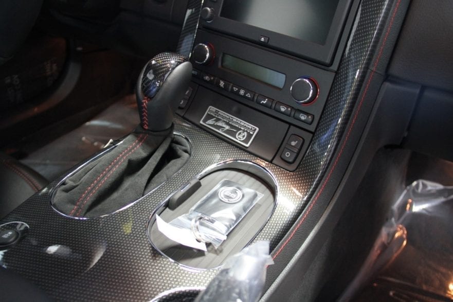 Callaway Corvette RPO B2K Console Callaway Corvette RPO B2K Console