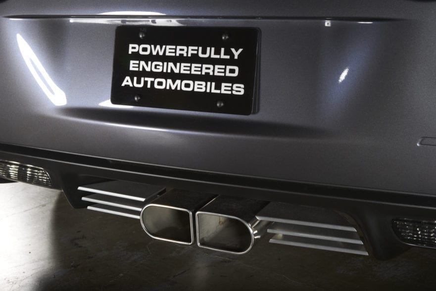 Callaway Corvette Double-D Exhaust with Slat Pkg Callaway Corvette Double-D Exhaust with Slat Pkg