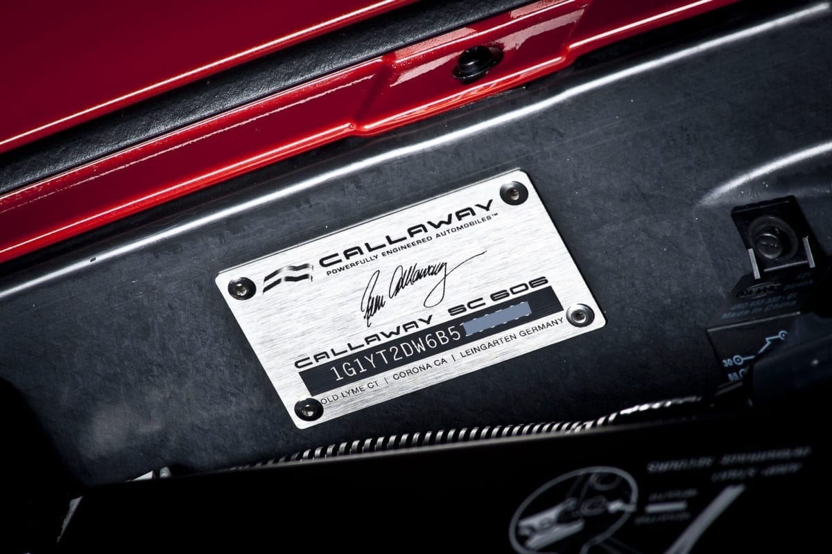 Callaway Corvette SC606 Photo Shoot Callaway Corvette SC606 Photo Shoot