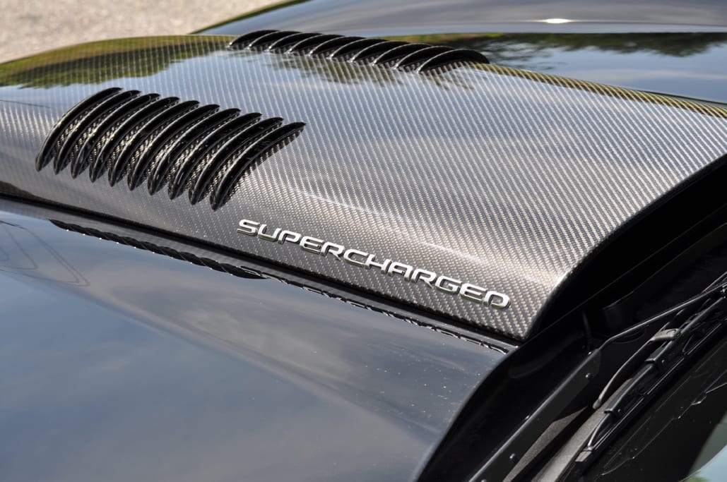 C6 Carbon Hood Bulge C6 Carbon Hood Bulge