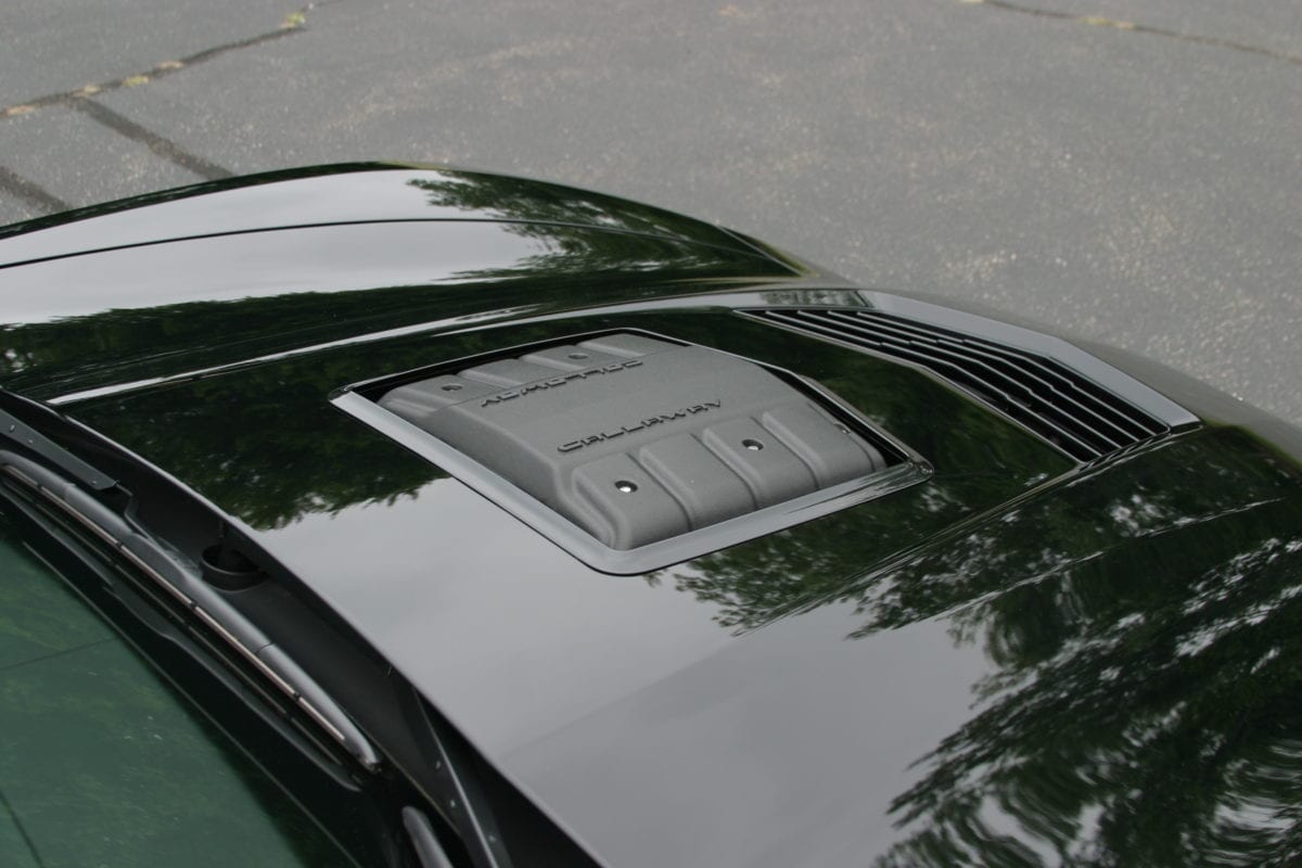 Callaway Corvette AeroWagen™ - Supercharger & Hood Opening Callaway Corvette AeroWagen™ - Supercharger & Hood Opening