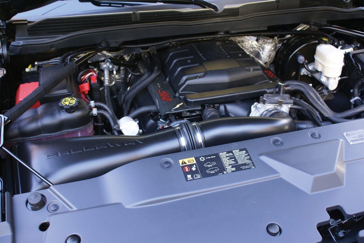 Callaway Sierra SC560 underhood