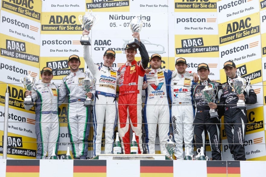 ADAC GT Masters Podium - N&uuml;rburgring 2016