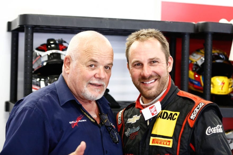 Ernst W&ouml;hr and Eric Curran at Red Bull Ring 2016
