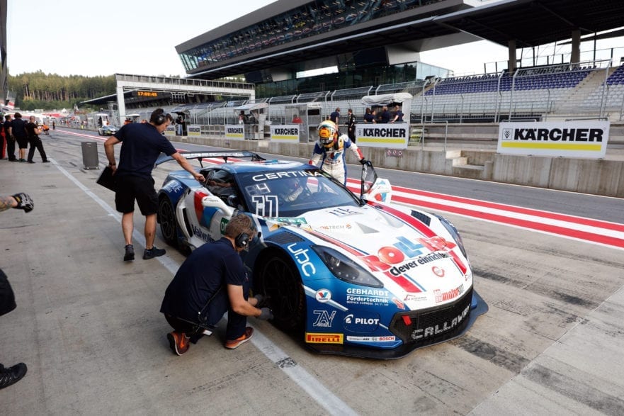 ROLLER-Valvoline/Callaway Corvette C7 GT3-R at Red Bull Ring - 2016