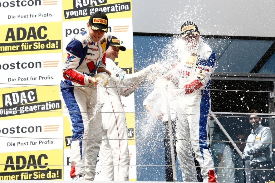 Gounon and Keilwitz on the Red Bull Ring Podium - 2016