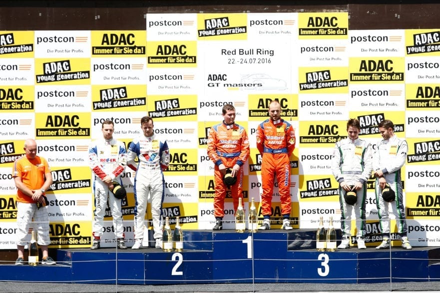 Callaway Drivers on the Red Bull Ring Podium - 2016