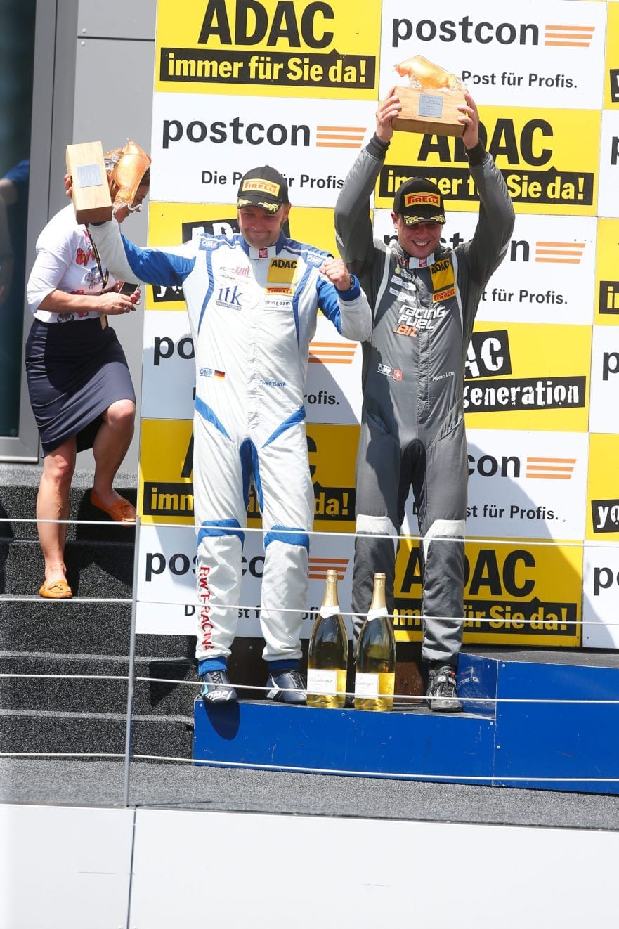 Remo and Sven on the Red Bull Ring Podium - 2016