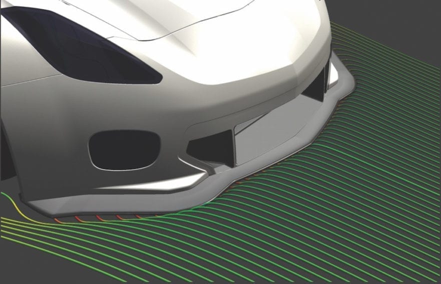 Callaway Corvette C7 GT3-R Splitter