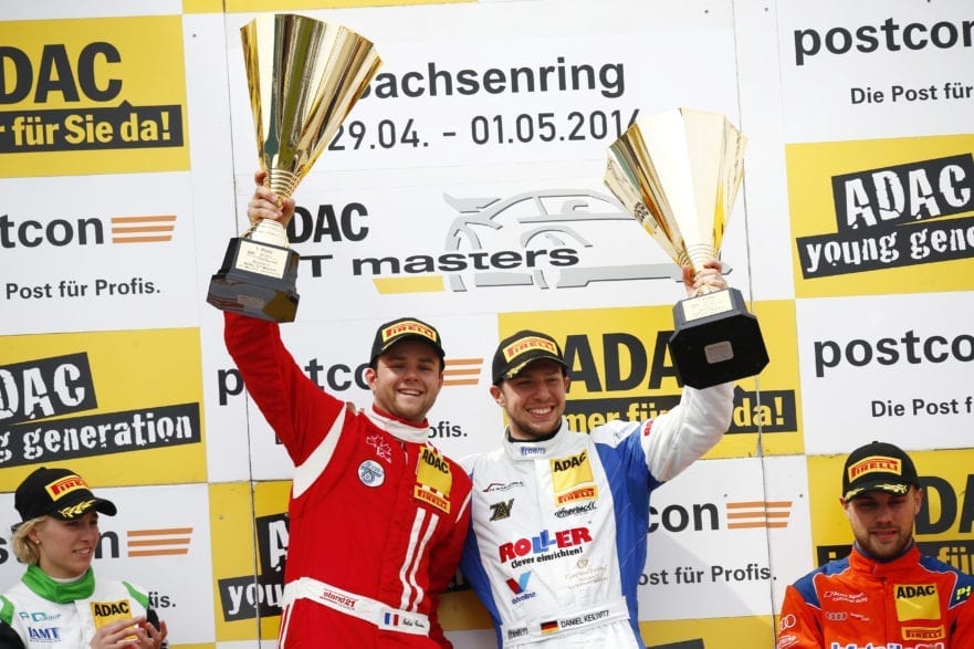 Gounon and Keilwitz, ADAC GT Masters - Sachsenring Podium 2016