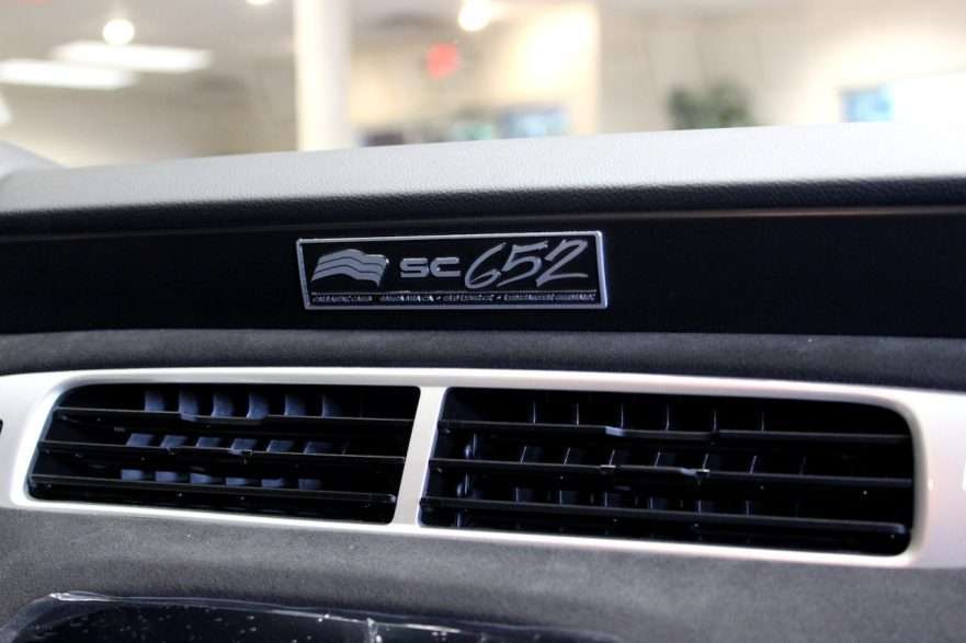 2014 Callaway Camaro SC652 - dash plaque