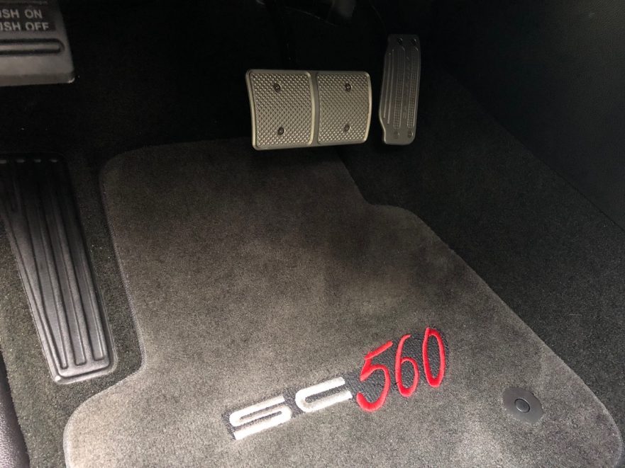 2018 Callaway Tahoe RST Development Vehicle - floor mat/pedals