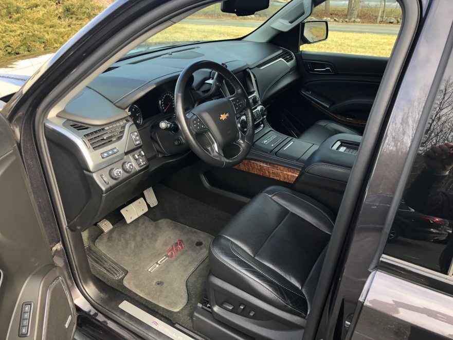 2018 Callaway Tahoe RST Development Vehicle - interior