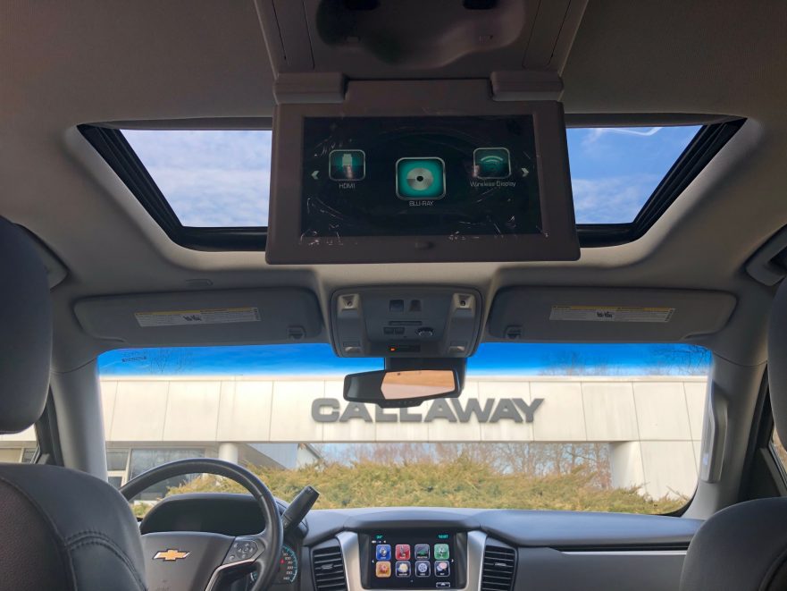 2018 Callaway Tahoe RST Development Vehicle - interior