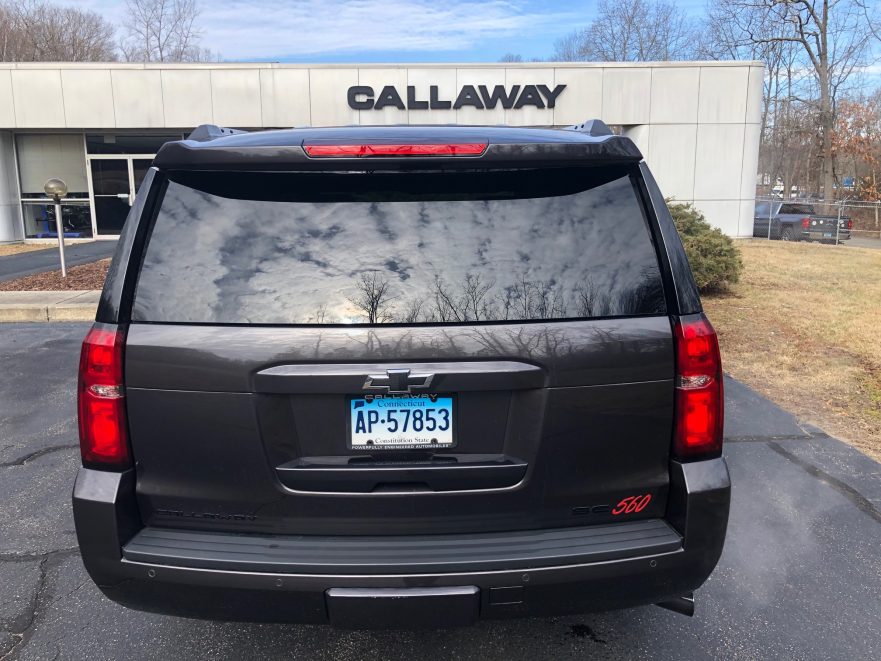 2018 Callaway Tahoe RST Development Vehicle - rear view