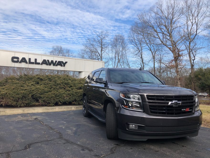 2018 Callaway Tahoe RST Development Vehicle - front view