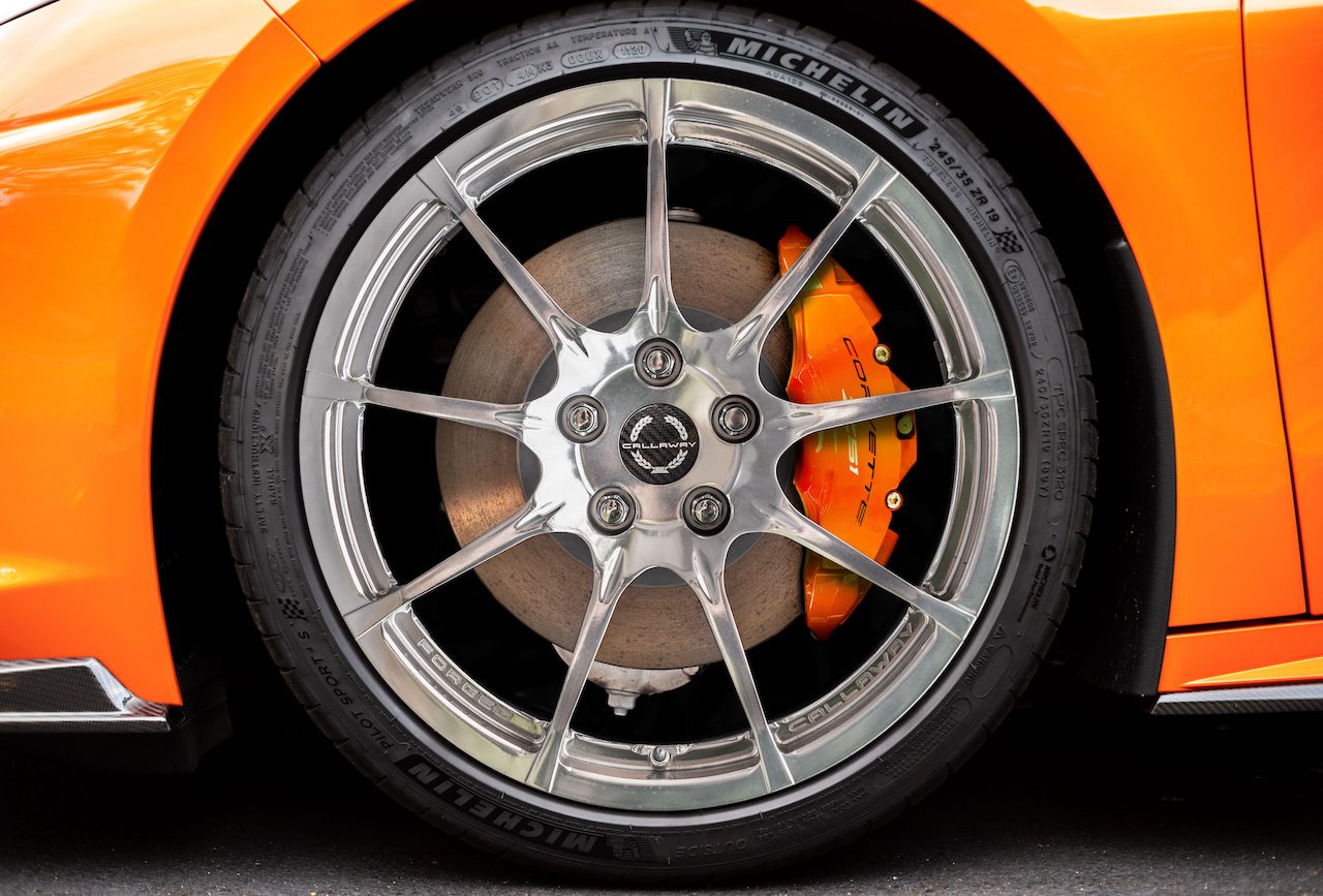 Callaway Supercharged Corvette C8 - Forged Nine-Spoke Wheel