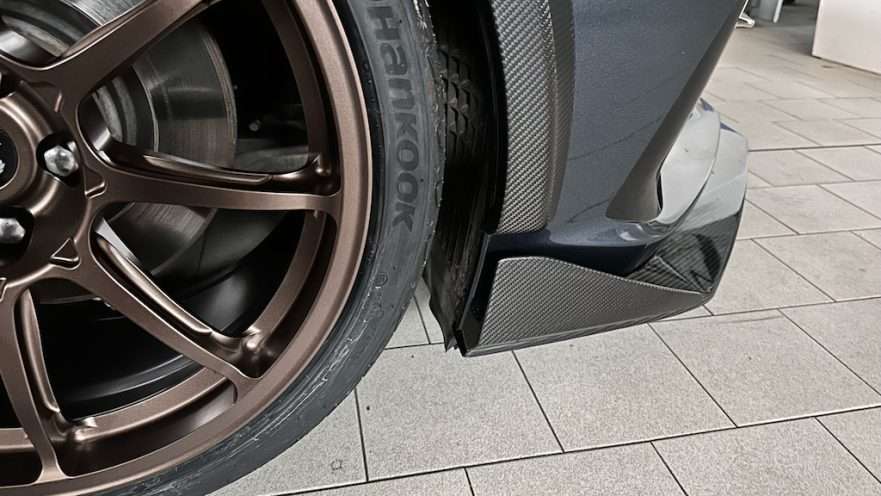 Callaway C8 Wide Body Package - Splitter Detail