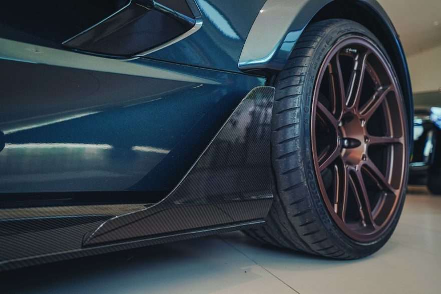 Callaway Corvette C8 Wide Body - Shark Fin Guide Vane