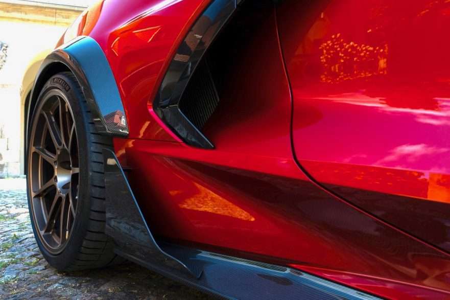 Callaway Corvette C8 Wide Body - Shark Fin Vane/Rear Flare
