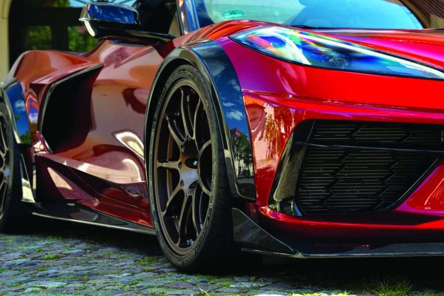 Callaway Corvette C8 Wide Body - flare/splitter/wheel/rocker ext.