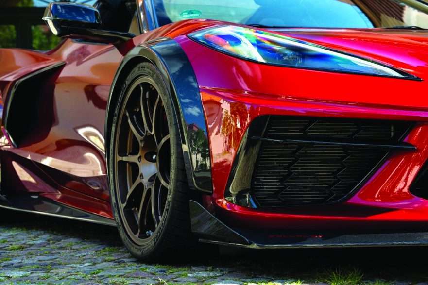Callaway Corvette C8 Wide Body - flare/splitter/wheel/rocker ext.
