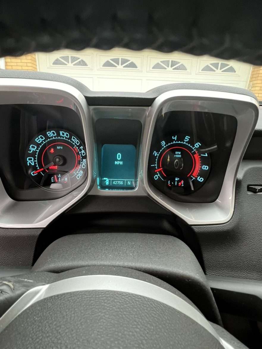 2011 Callaway Camaro SS SC572 - instruments