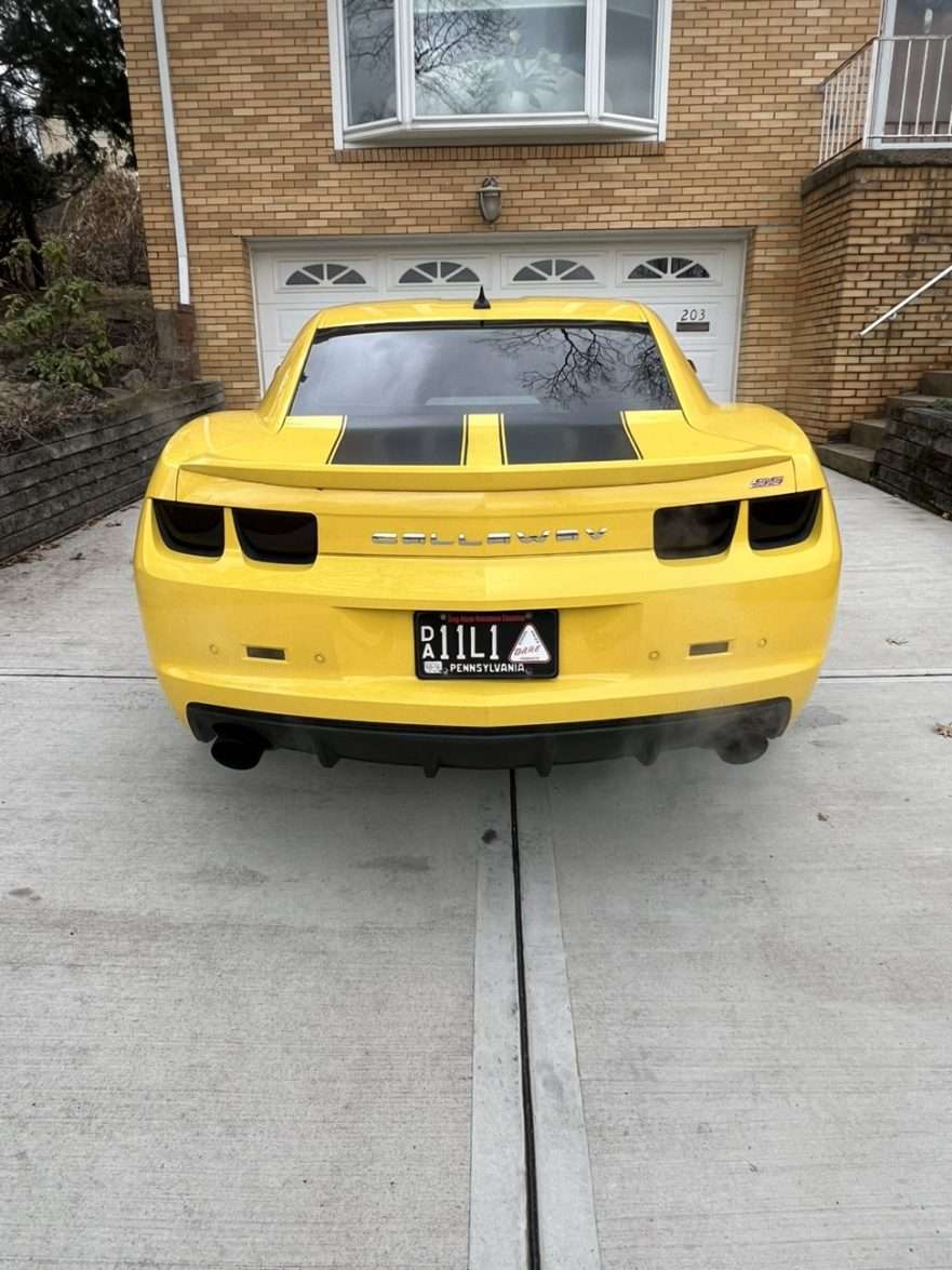 2011 Callaway Camaro SS SC572 - rear view