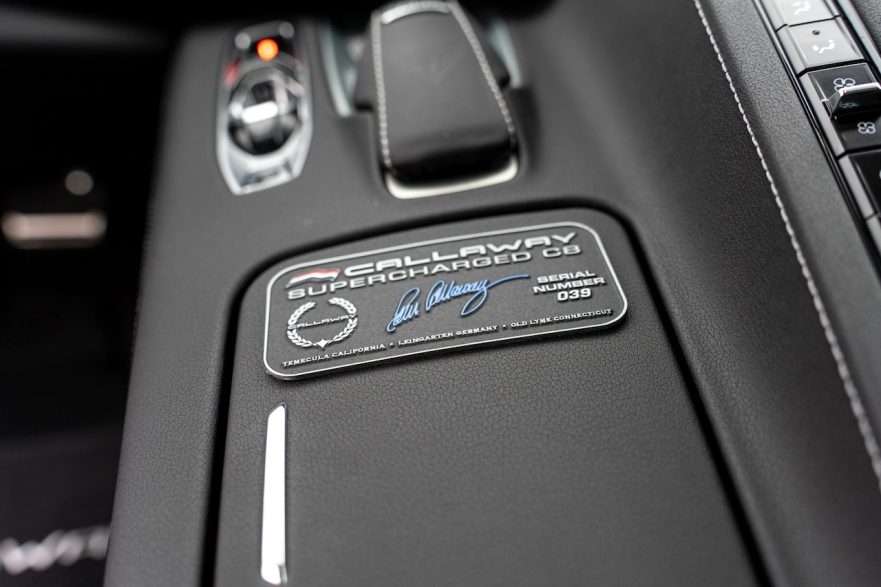 2023 Callaway Corvette C8 - console (#137856) 2023 Callaway Corvette C8 - console (#137856)
