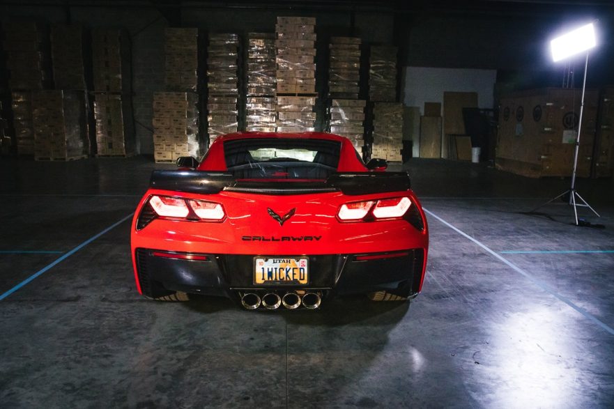 2017 Callaway Corvette - rear view