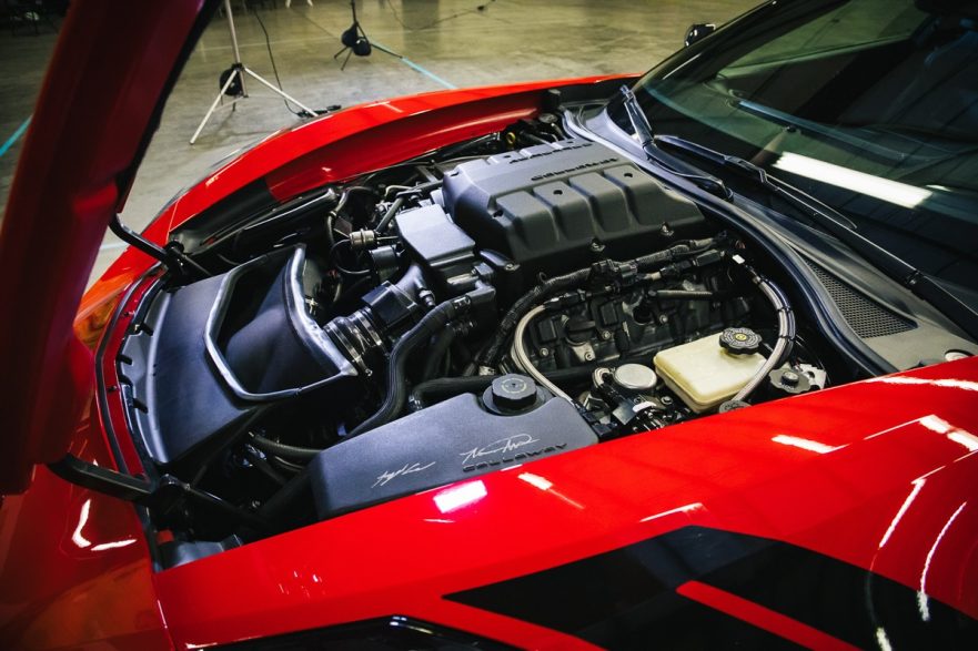 2017 Callaway Corvette - underhood