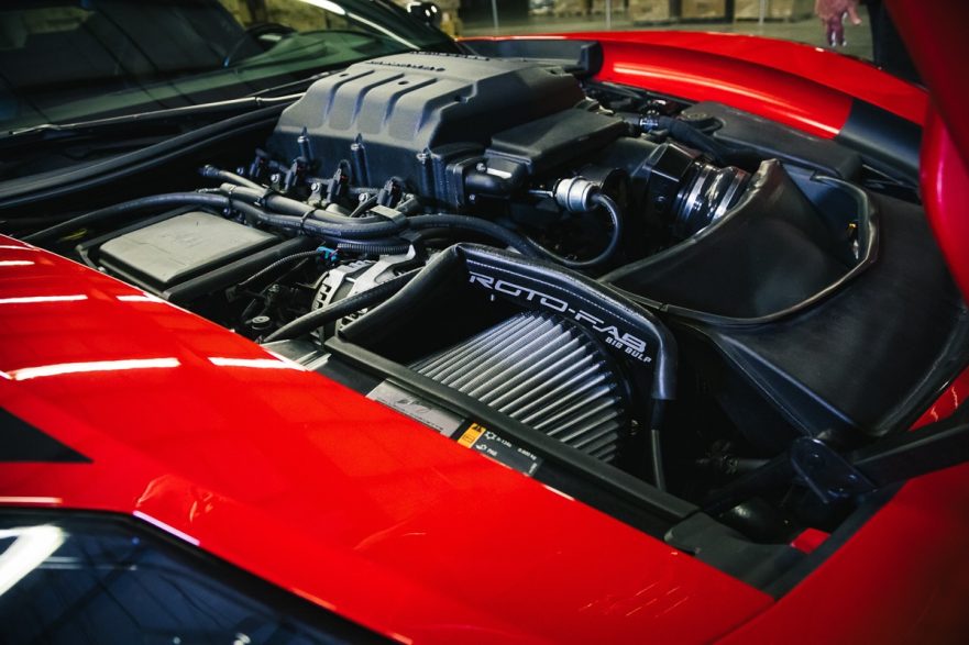 2017 Callaway Corvette - underhood