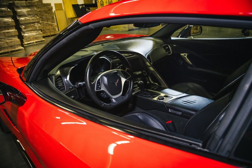 2017 Callaway Corvette - driver's interior