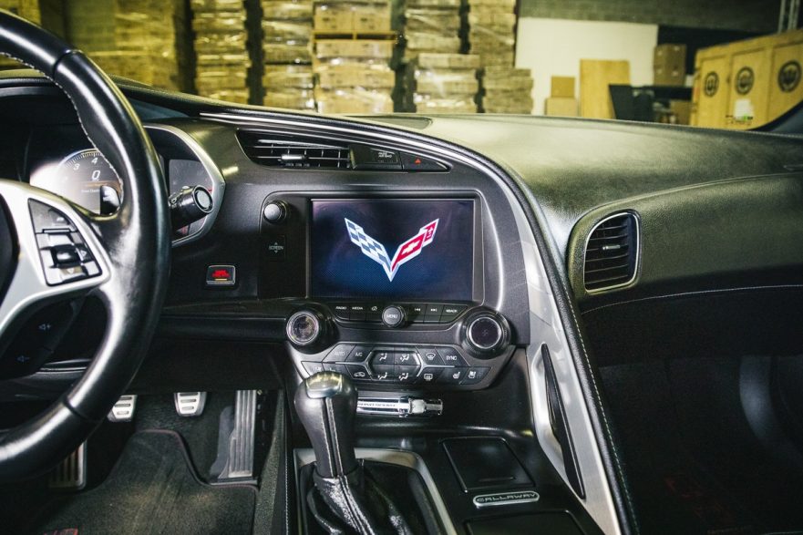 2017 Callaway Corvette - infotainment