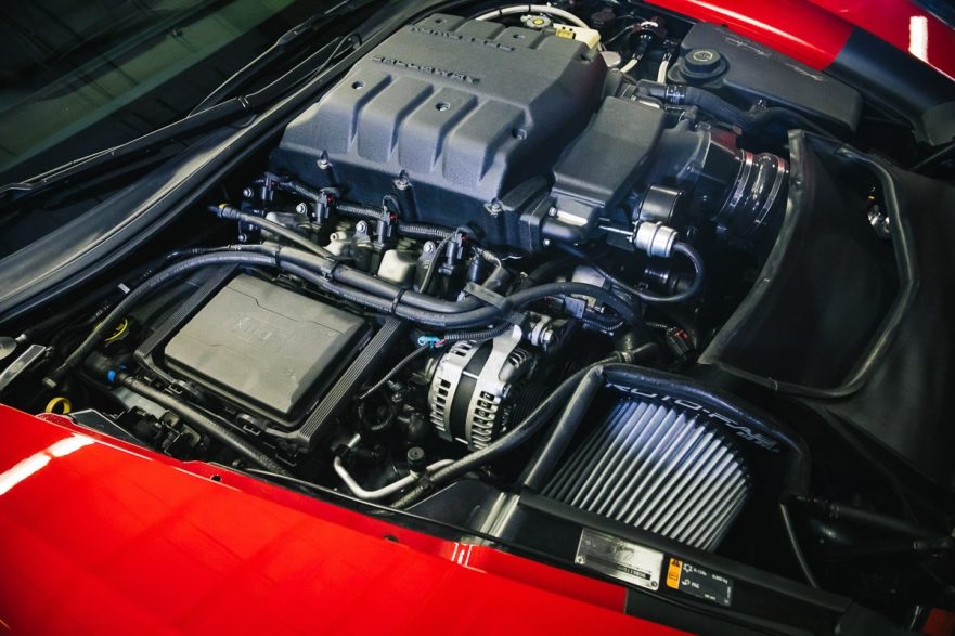 2017 Callaway Corvette - underhood