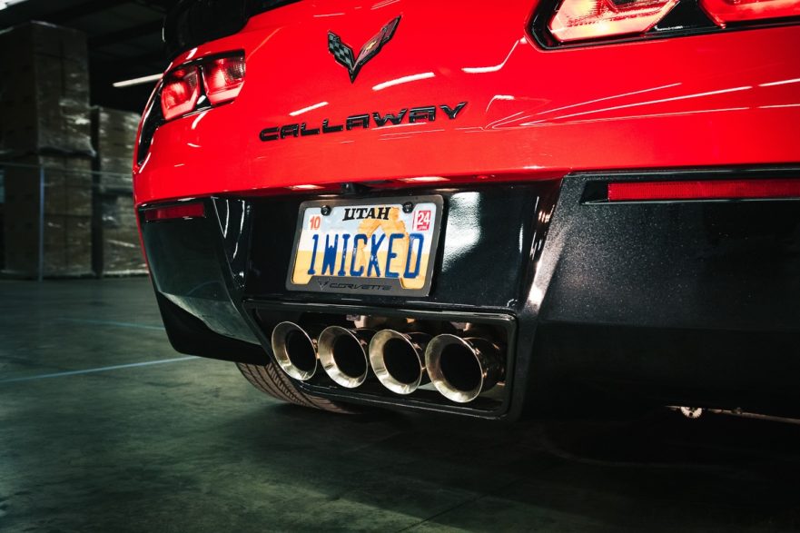 2017 Callaway Corvette - rear view