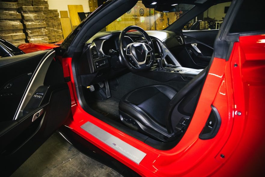 2017 Callaway Corvette - driver's interior