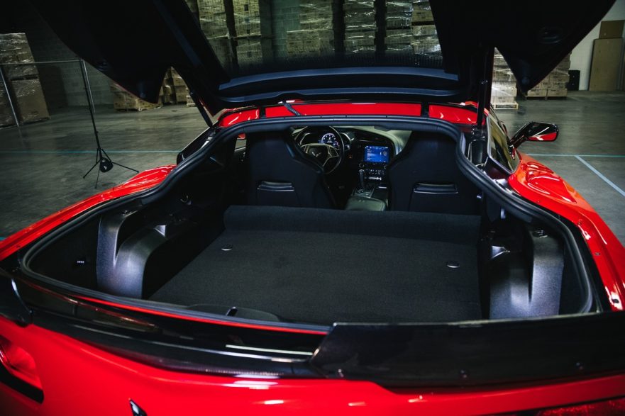 2017 Callaway Corvette - open hatch