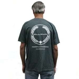 gray tee shirt