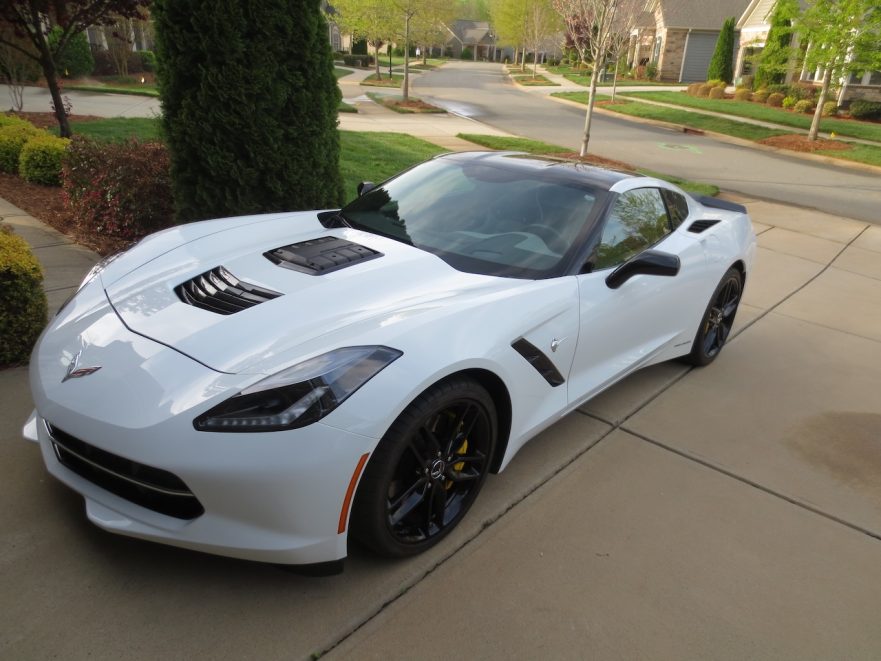 2014 Callaway Corvette SC627 - front 3/4 view