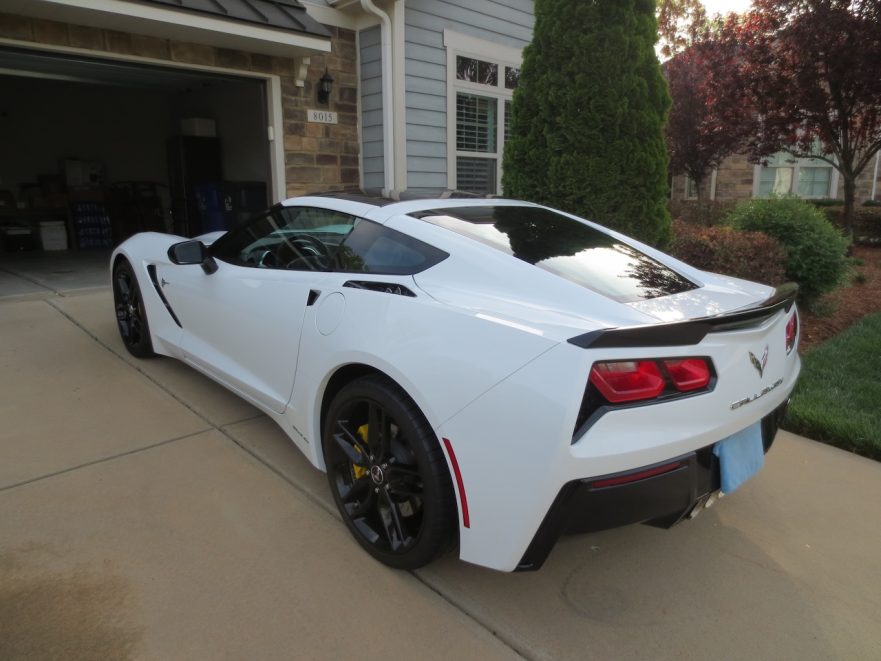 2014 Callaway Corvette SC627 - rear 3/4 view