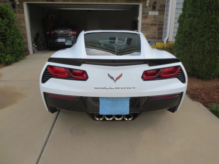 2014 Callaway Corvette SC627 - rear view