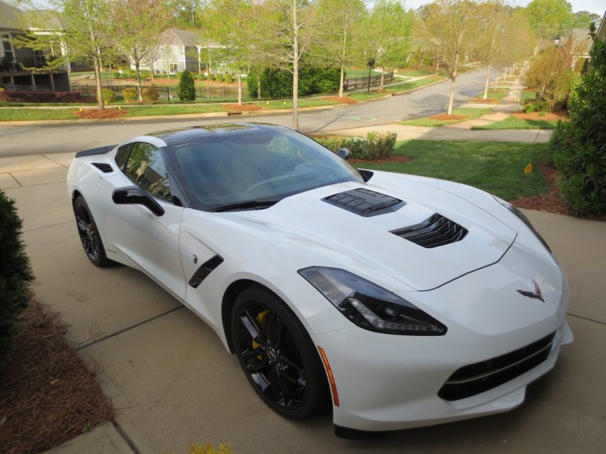 2014 Callaway Corvette SC627 - front 3/4 view