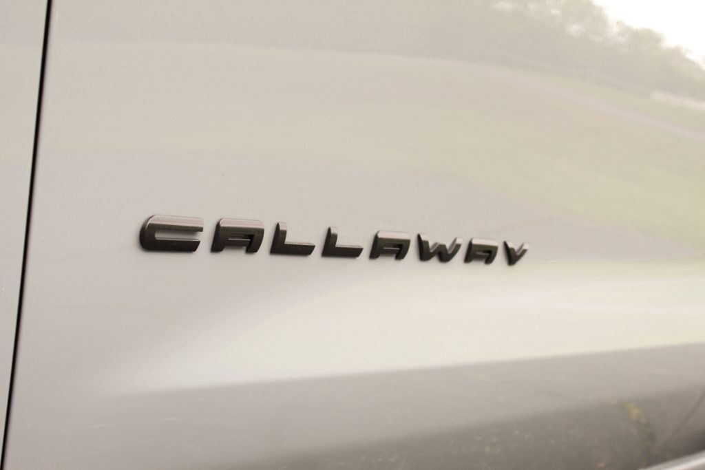 Black Exterior Callaway Badging
