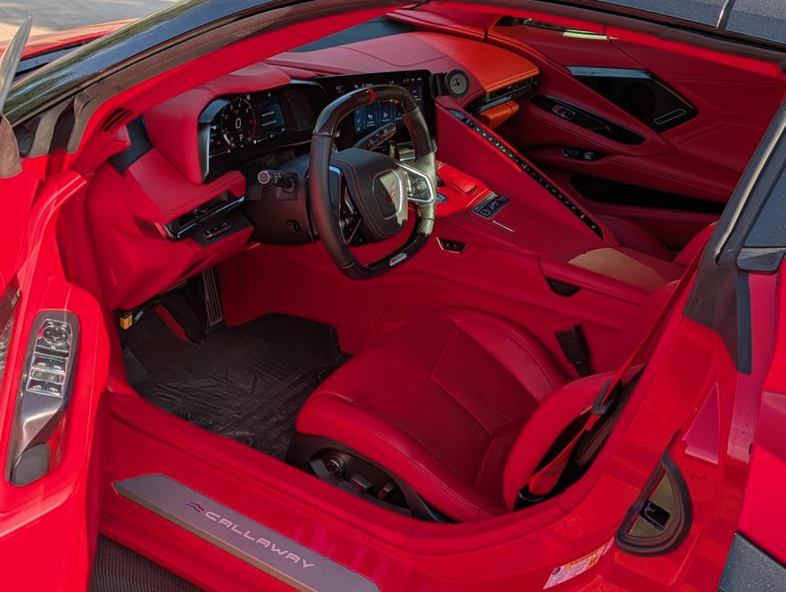 2024 Corvette Supercharged E-Ray - interior