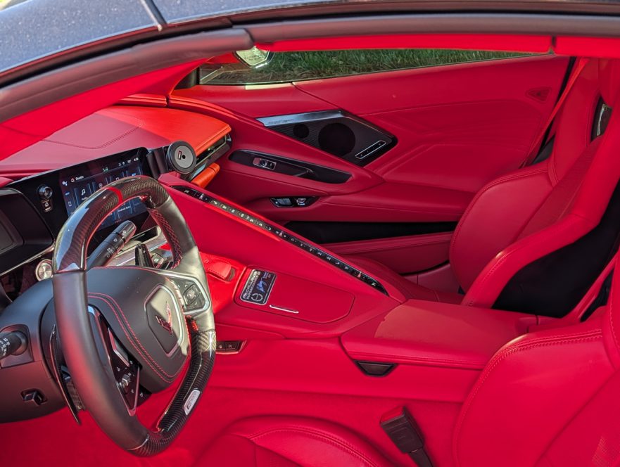 2024 Corvette Supercharged E-Ray - interior