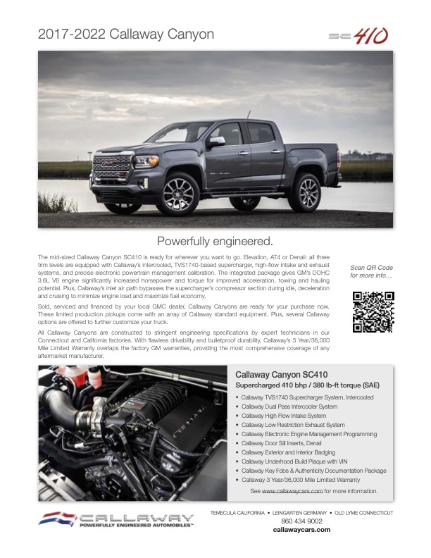Canyon Info Sheet