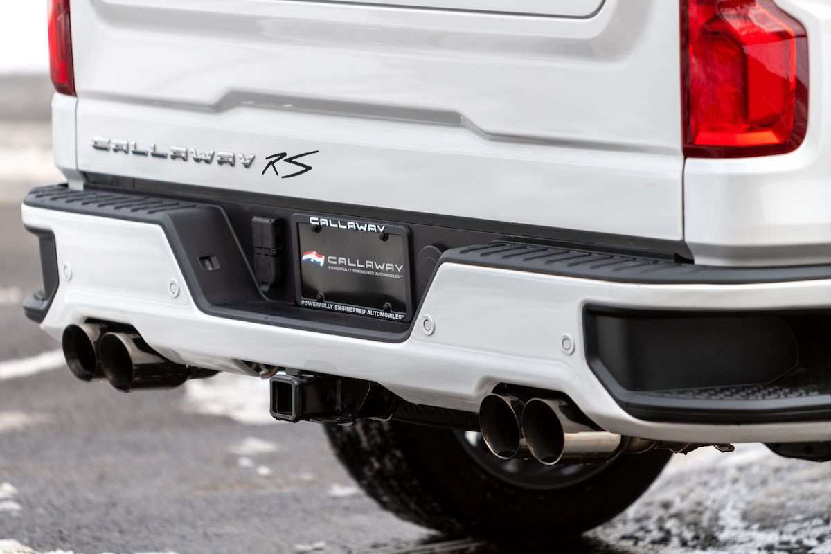 Dual-Outlet Exhaust System with Quad Tips